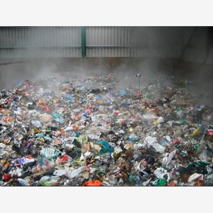 Landfill waste heat generation